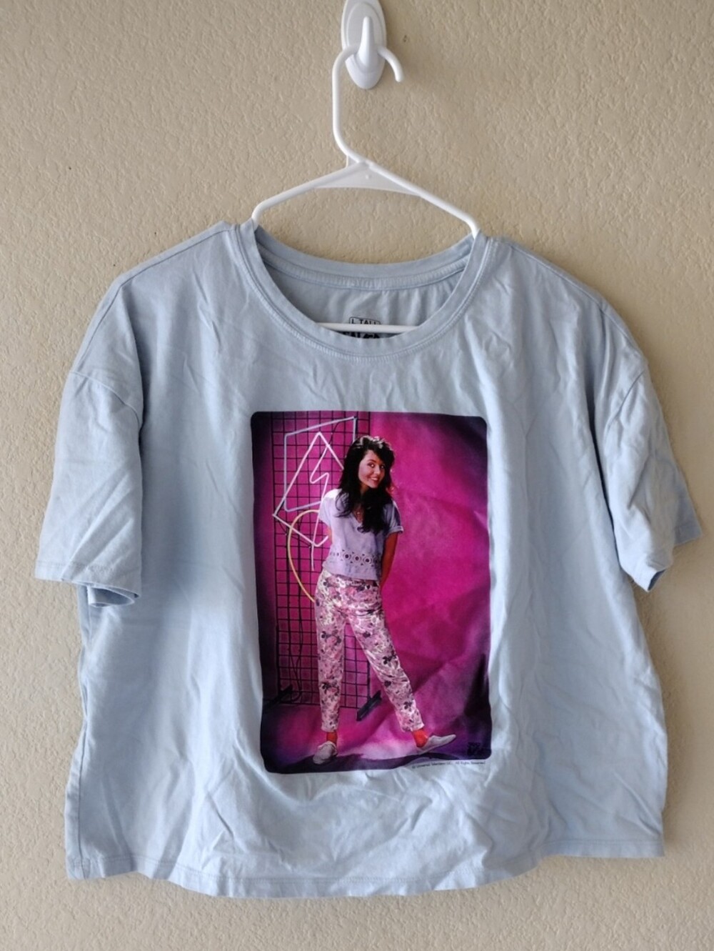 Women's Saved By The Bell Kelly Kapowski Top Size L
